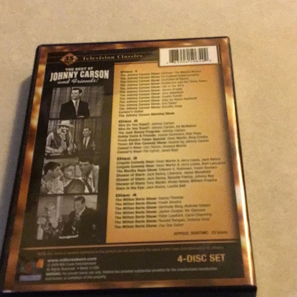Johnny Carson DVD Set - Picture 2 of 3